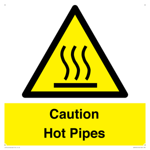 Caution Hot Pipes